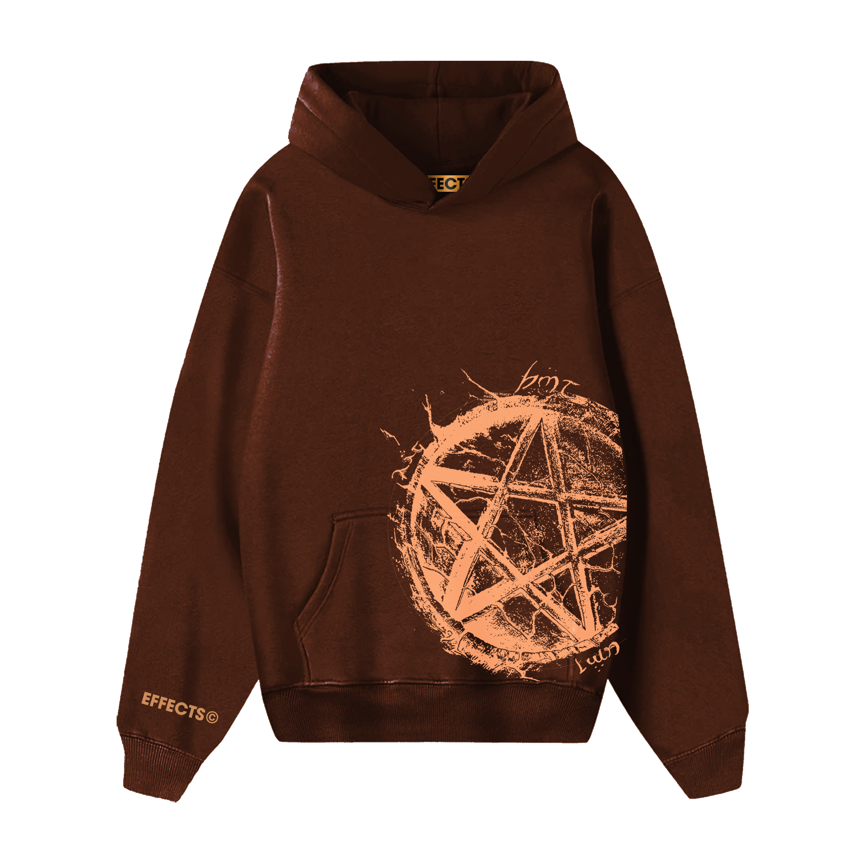 BROWN NÖRTHSTAR HOODIE