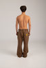 MONK PANTS BROWN W/O BELT