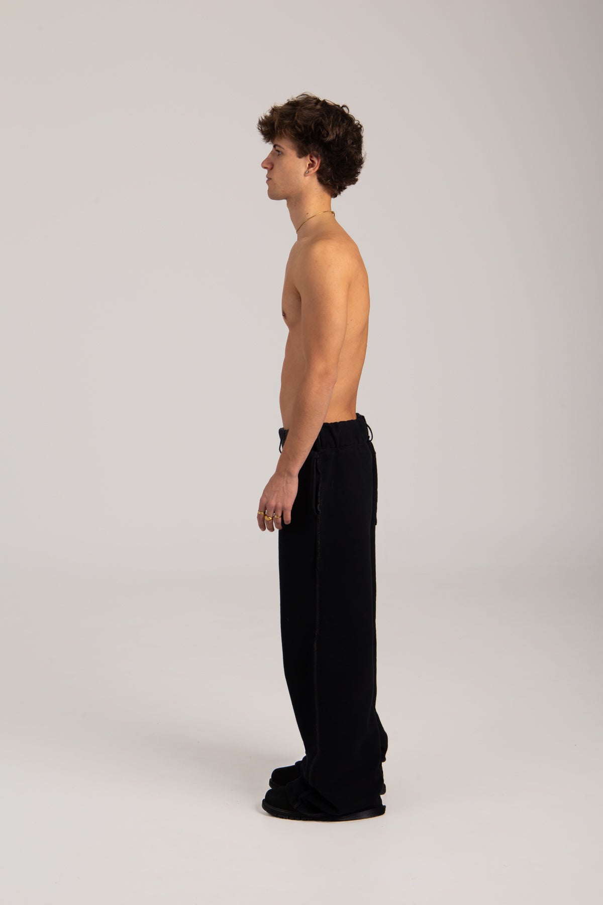 MONK PANTS BLACK W/O BELT