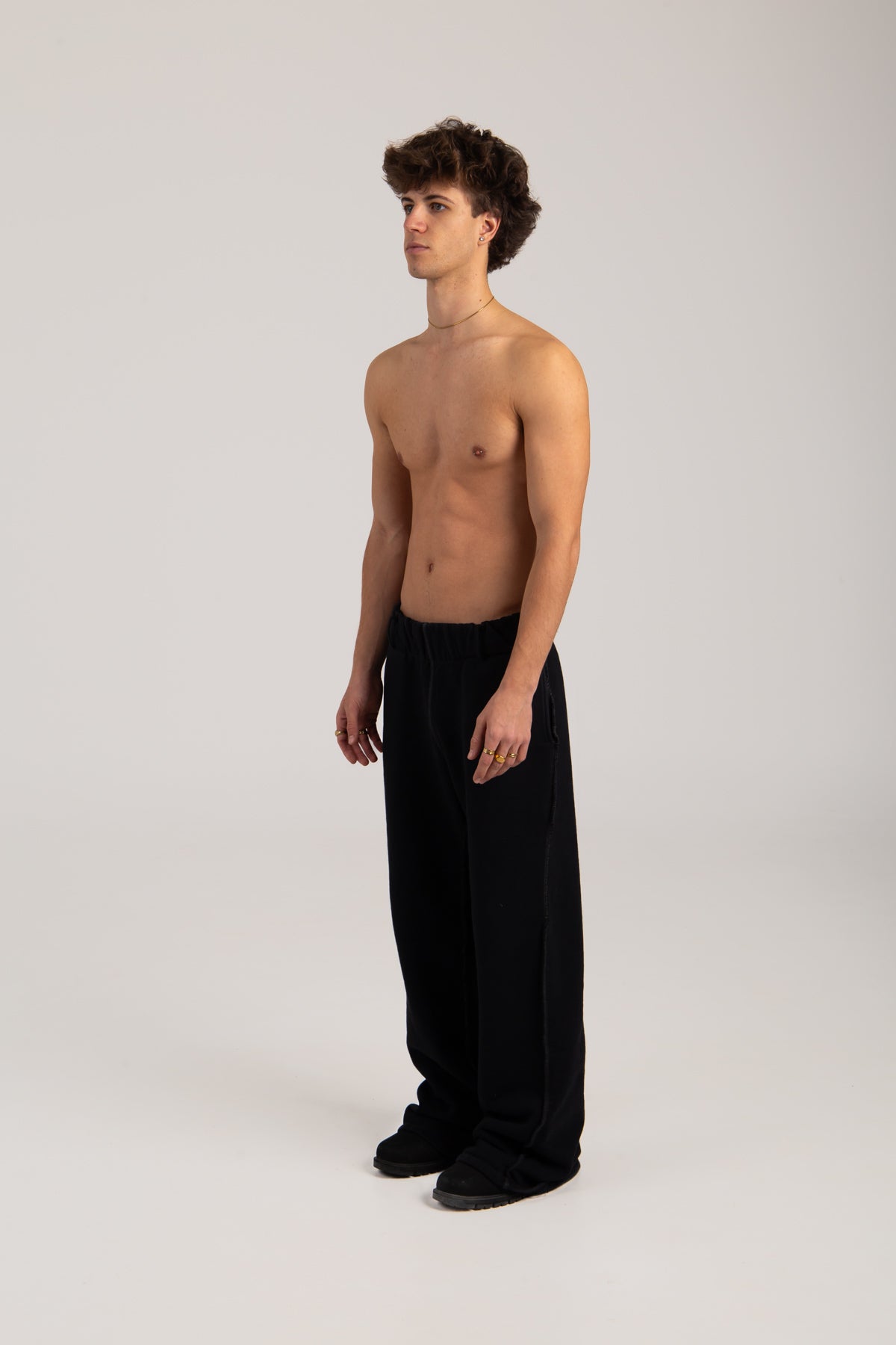 MONK PANTS BLACK W/O BELT