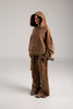 MONK HOOD BROWN