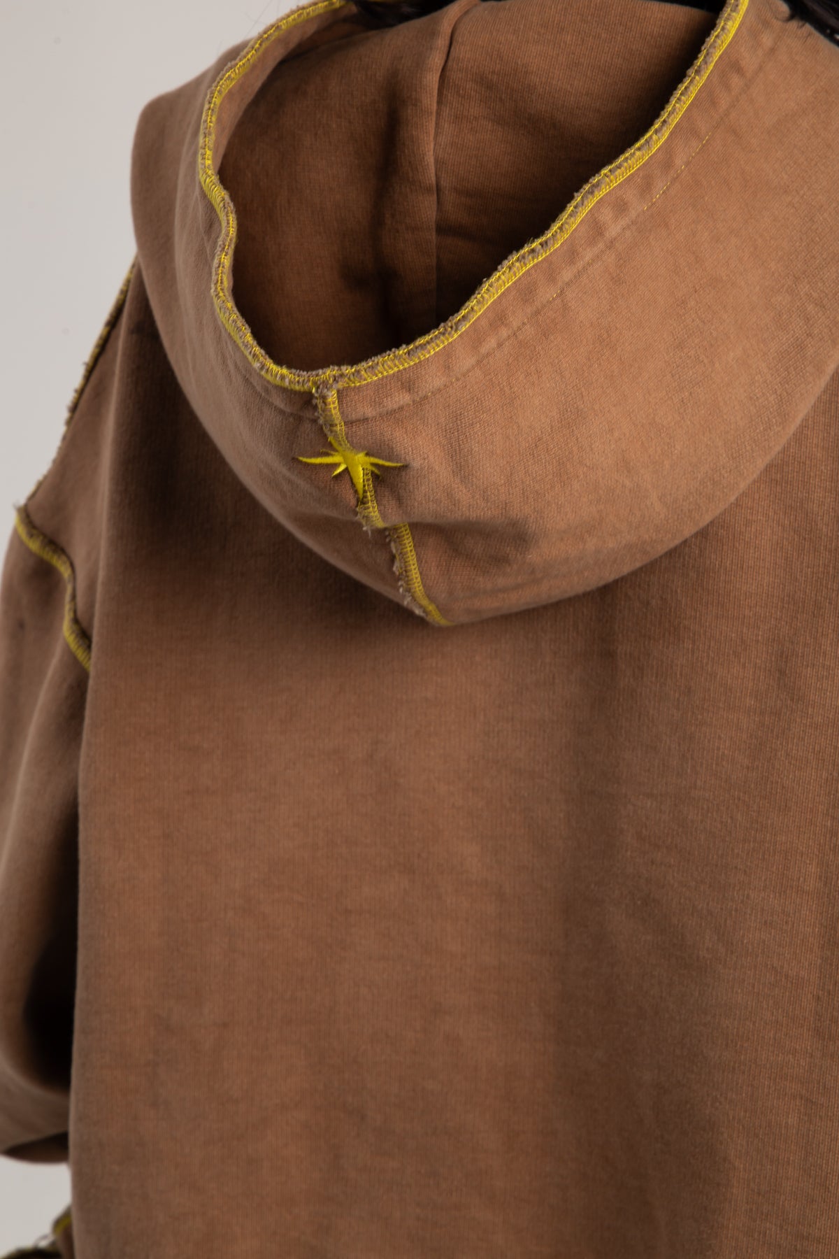 MONK HOOD BROWN