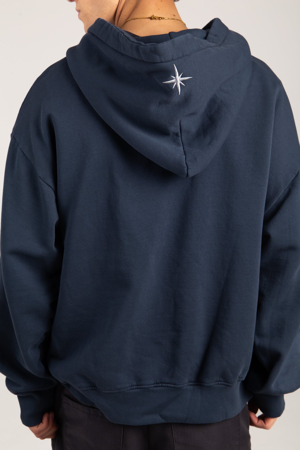 GREY NÖRTHSTAR HOODIE