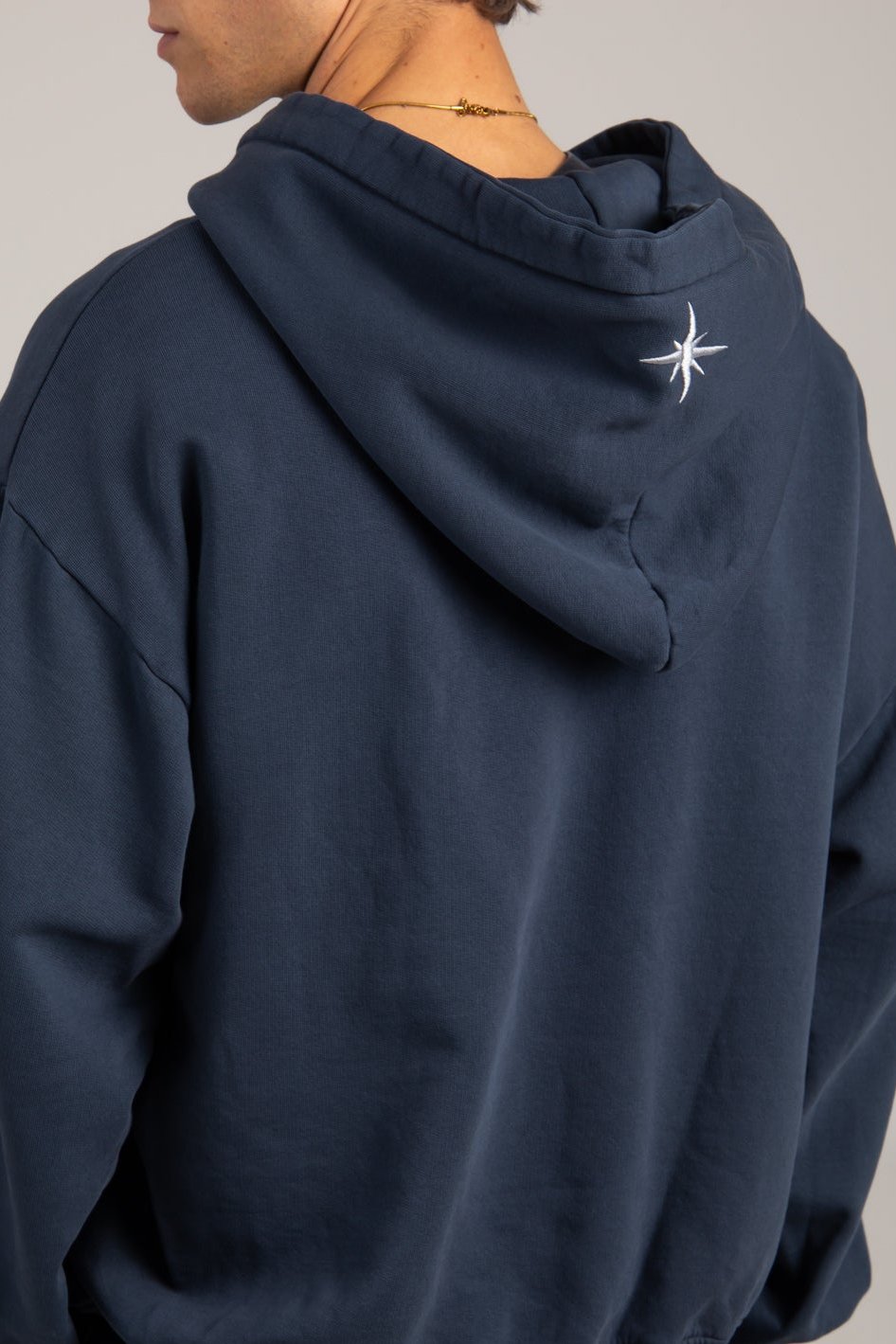 GREY NÖRTHSTAR HOODIE